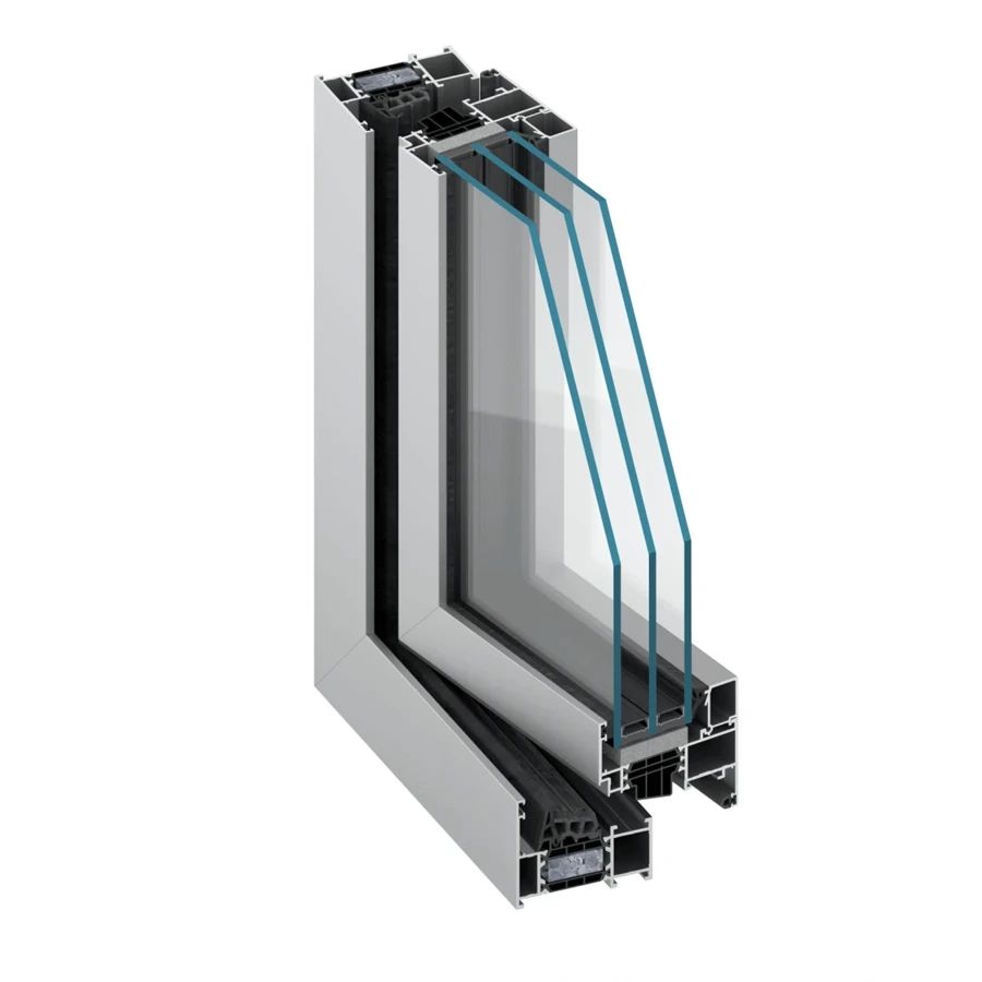 gorgeous window with modern frames